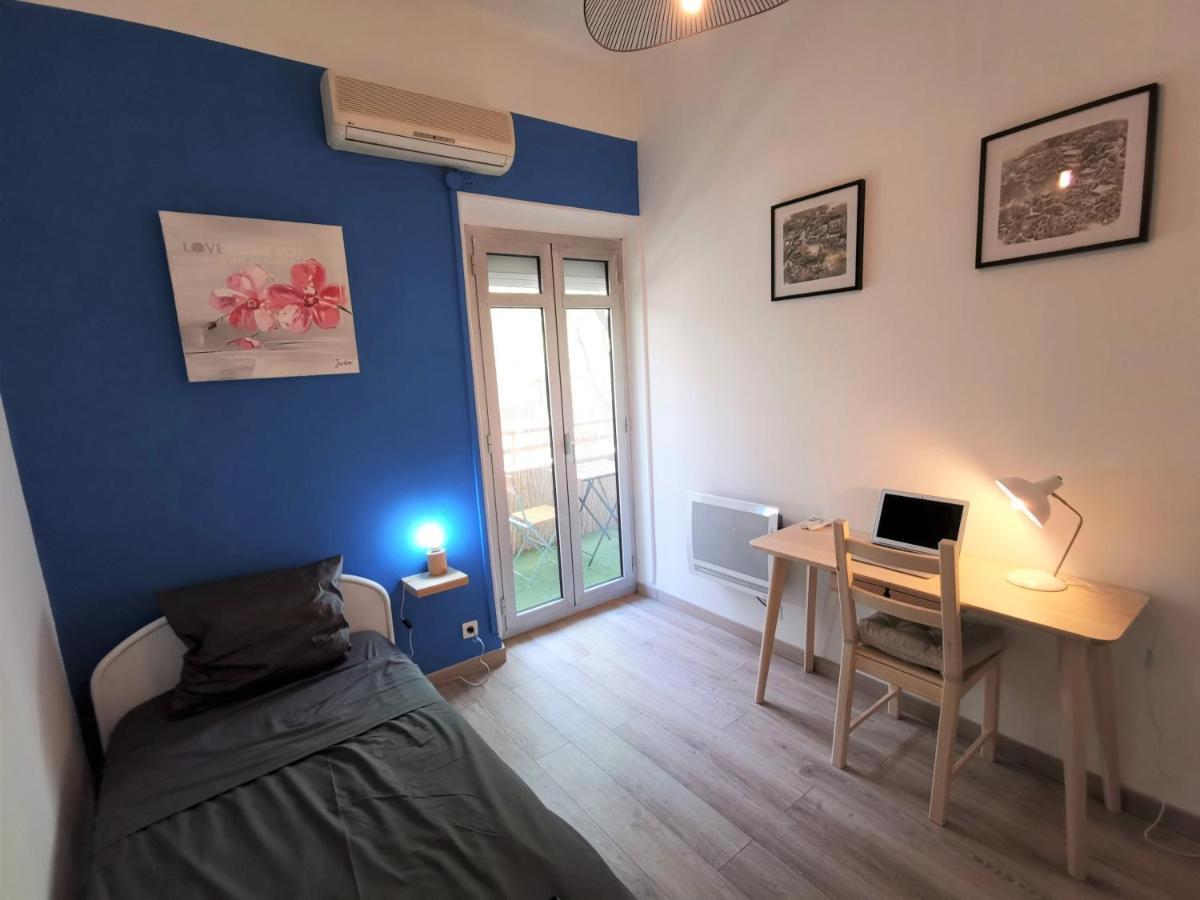 Beau T3 Neuf Proche Vieux-Port A La Place Corderie Marselha Exterior foto